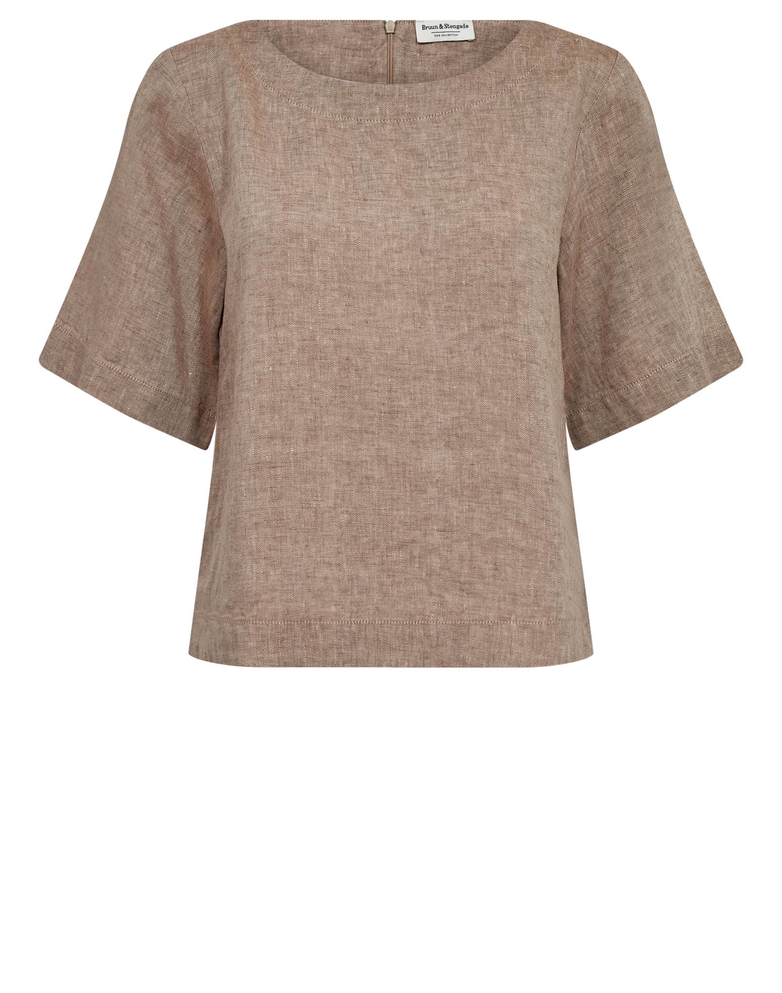 BS Lucianne Regular Fit Top - Brown