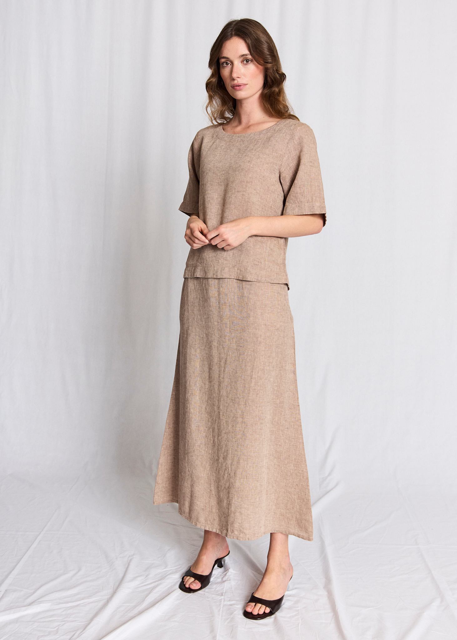 BS Lucianne Regular Fit Top - Brown