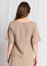 BS Lucianne Regular Fit Top - Brown