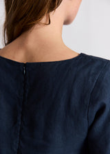 BS Lucianne Regular Fit Top - Navy