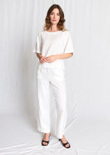 BS Lucianne Regular Fit Top - White