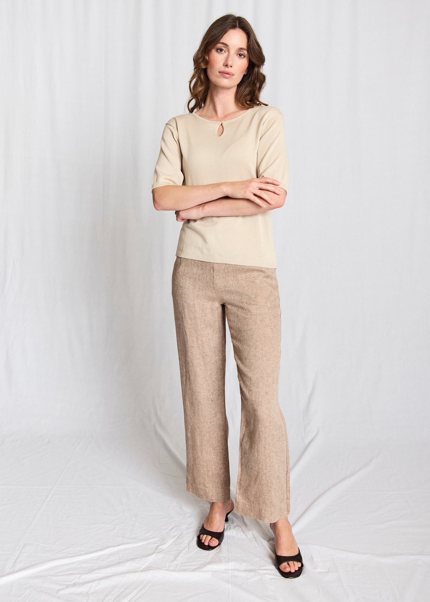 BS Francesca Regular Fit T-Shirt - Oyster Gray