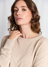 BS Debora Regular Fit Strik - Light Brown