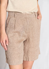 BS Kricia Regular Fit Shorts - Brown