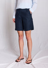 BS Kricia Regular Fit Shorts - Navy