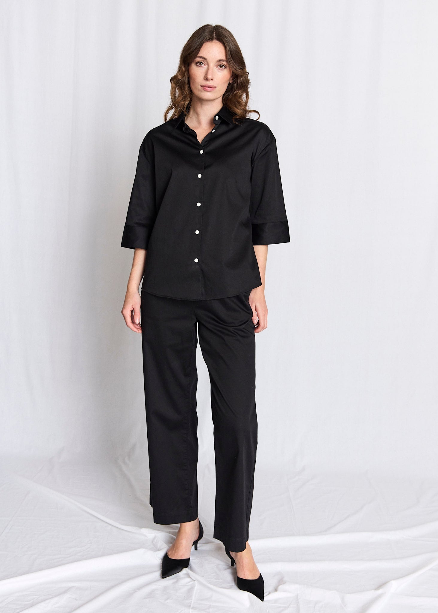 BS Rosetta Regular Fit Bukser - Black