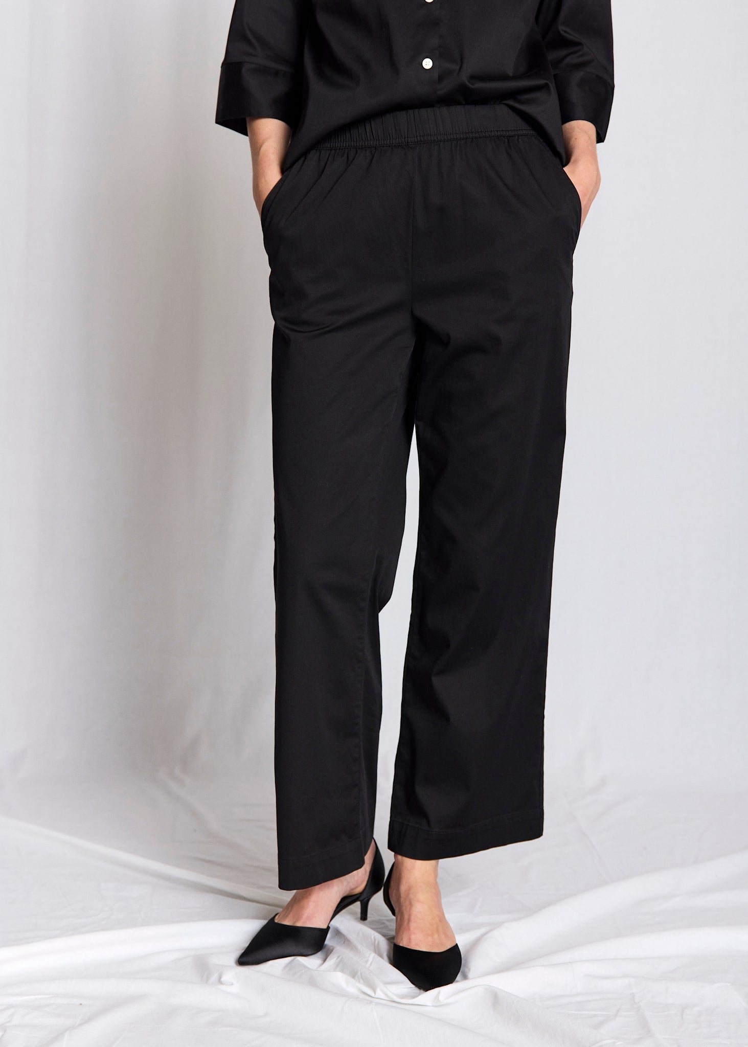 BS Rosetta Regular Fit Bukser - Black