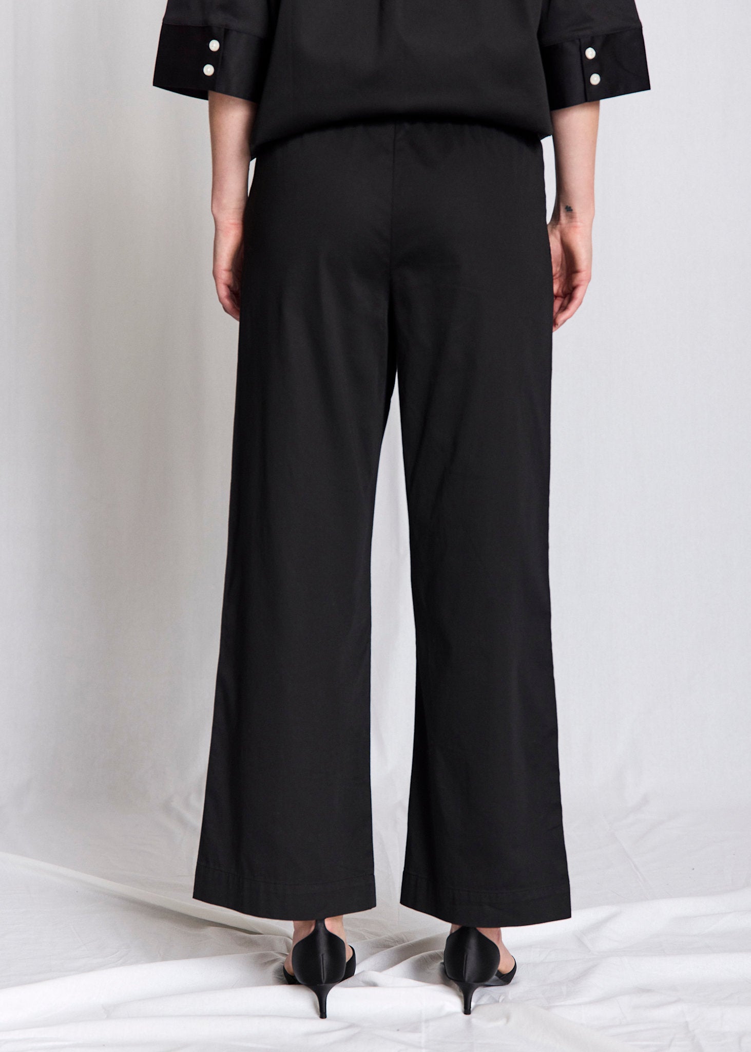 BS Rosetta Regular Fit Byxor - Black