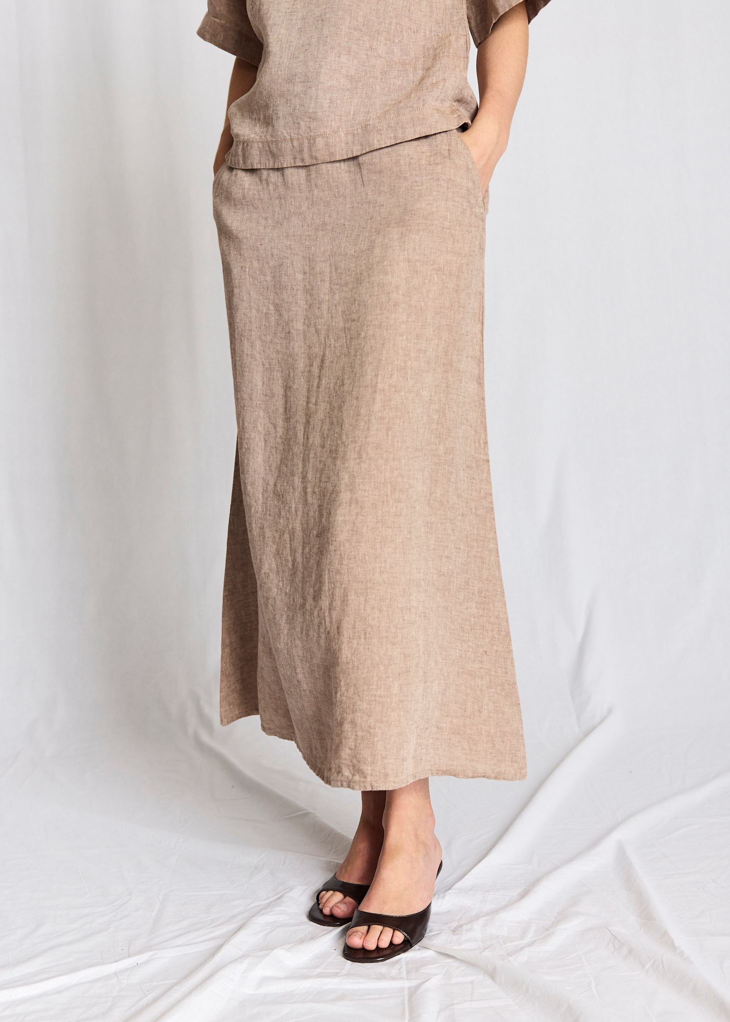 BS Jolanda Regular Fit Nederdel - Brown