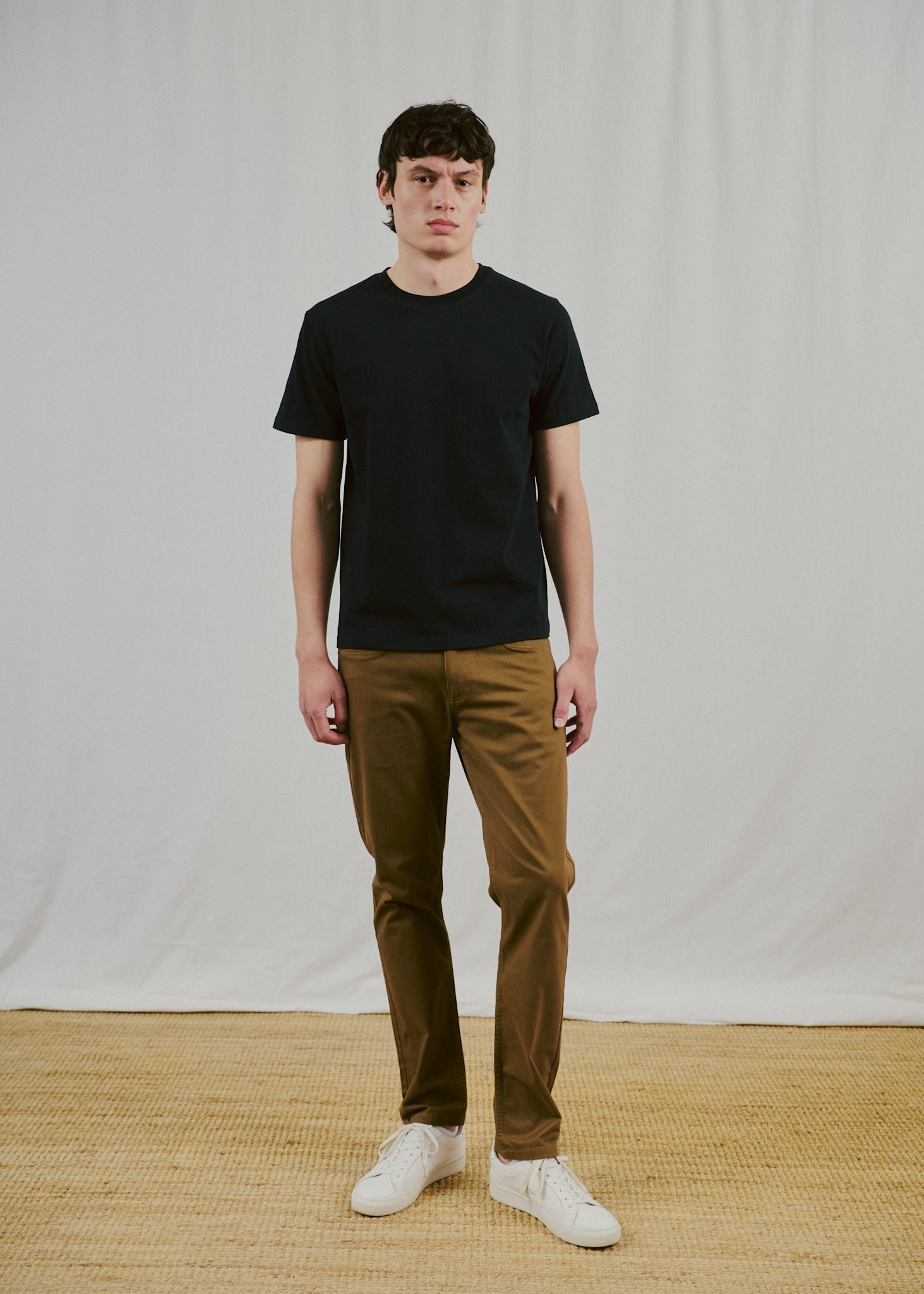 BS Stanley T-shirt Regular Fit - White & Black