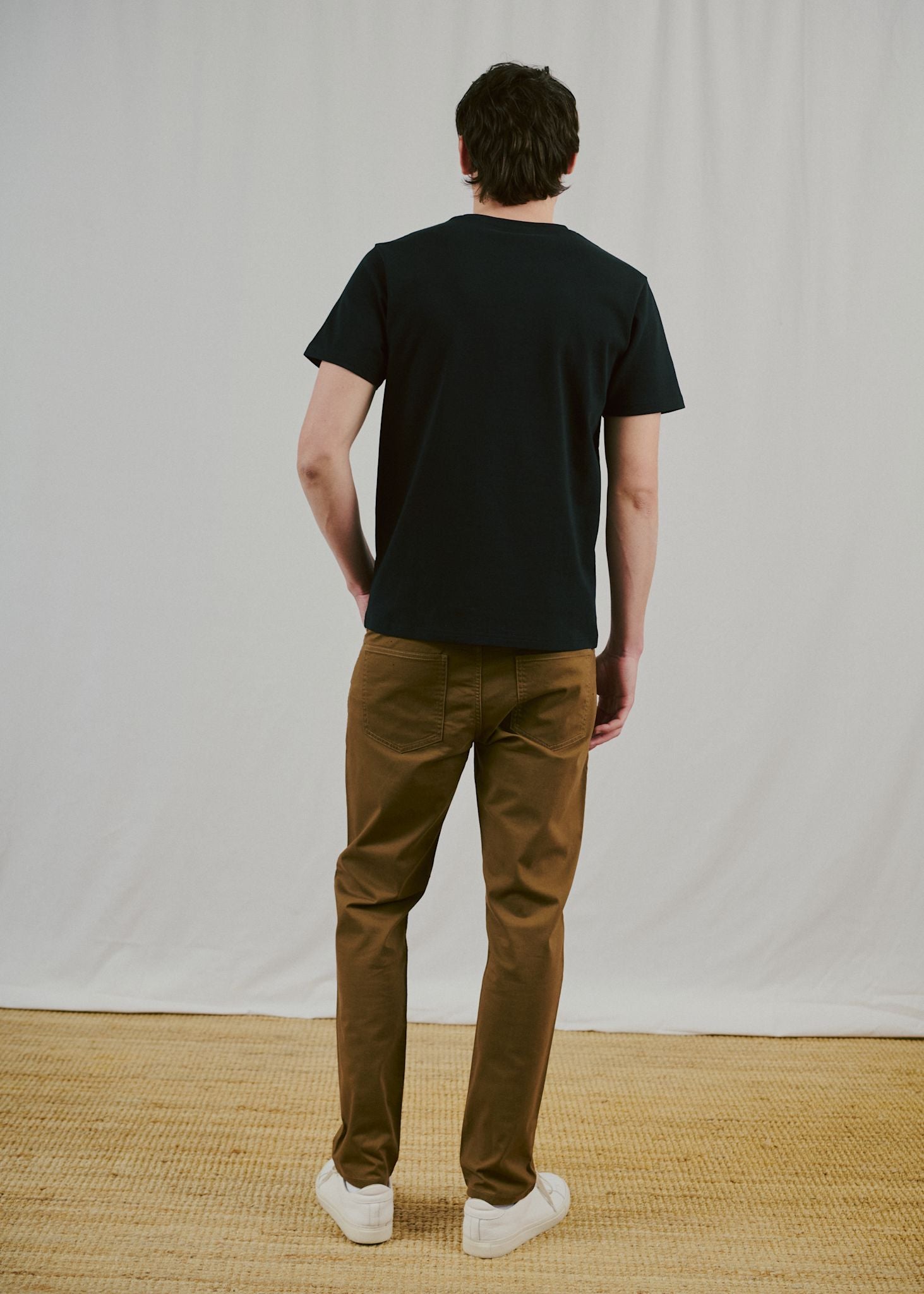 BS Stanley T-shirt Regular Fit - White & Black