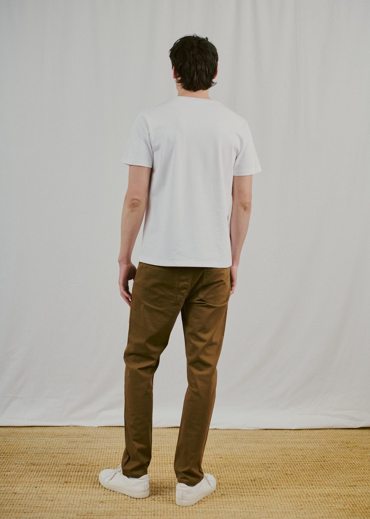 BS Stanley T-shirt Regular Fit - White & Black