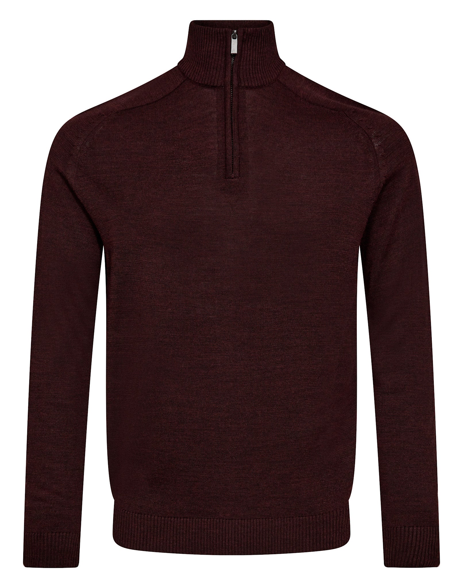 BS Pelle Regular Fit Strik - Bordeaux