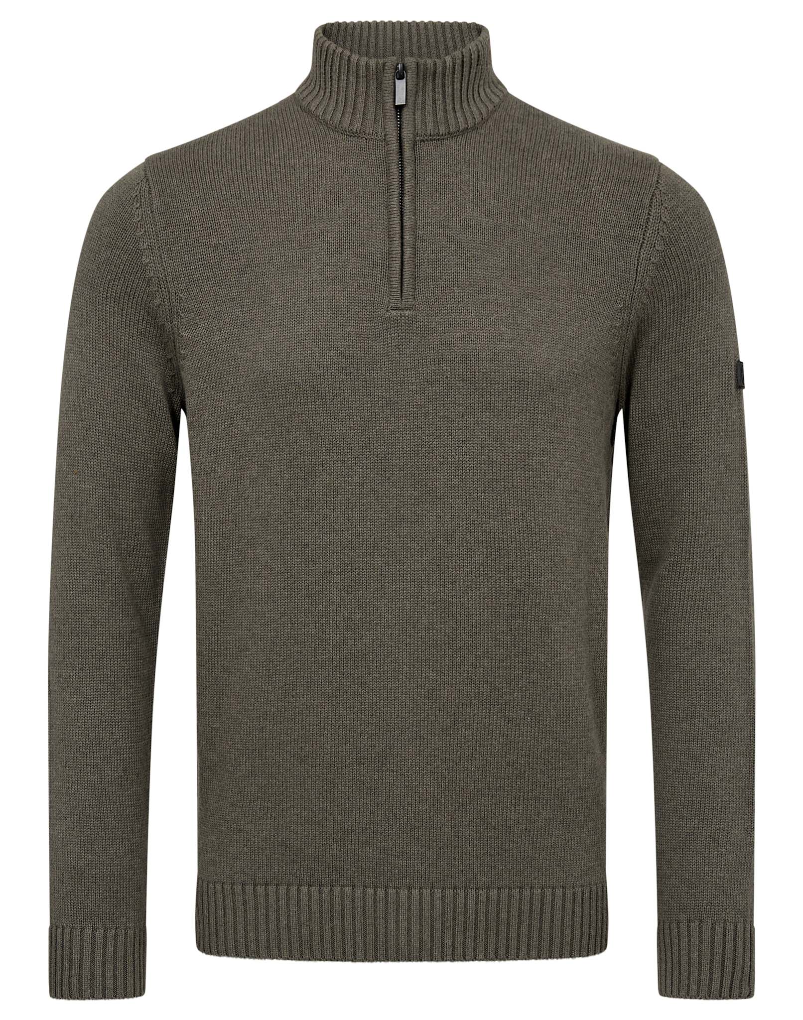 BS Cunha Regular Fit Strik - Olive