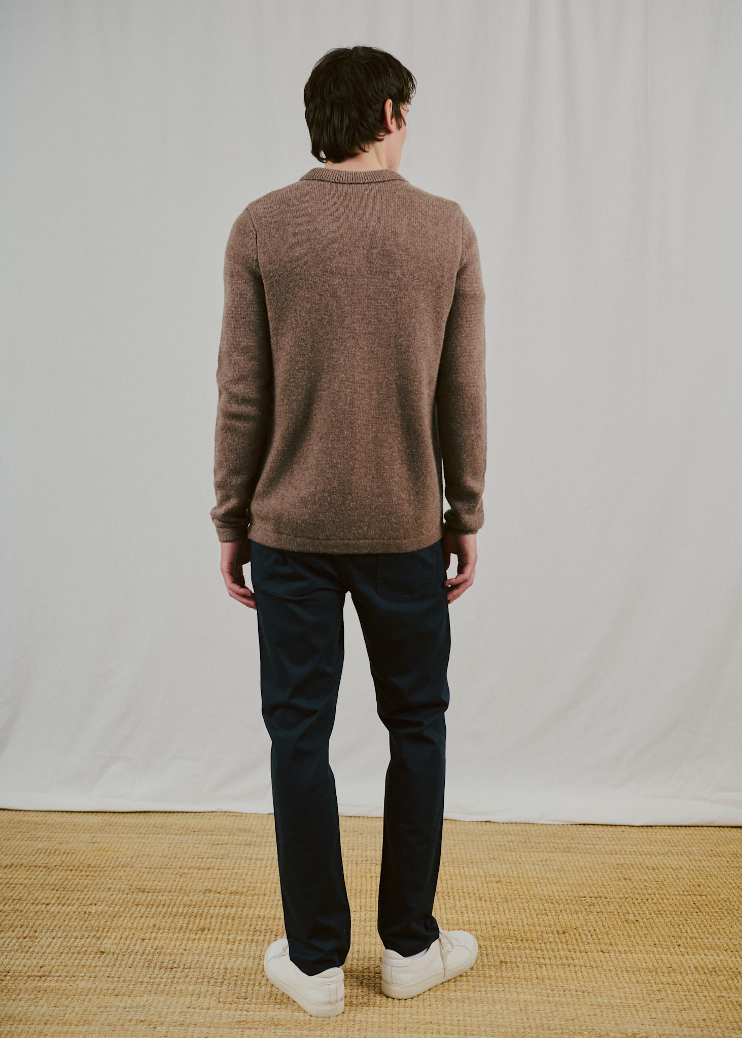 BS Moldova Regular Fit Strik - Mink