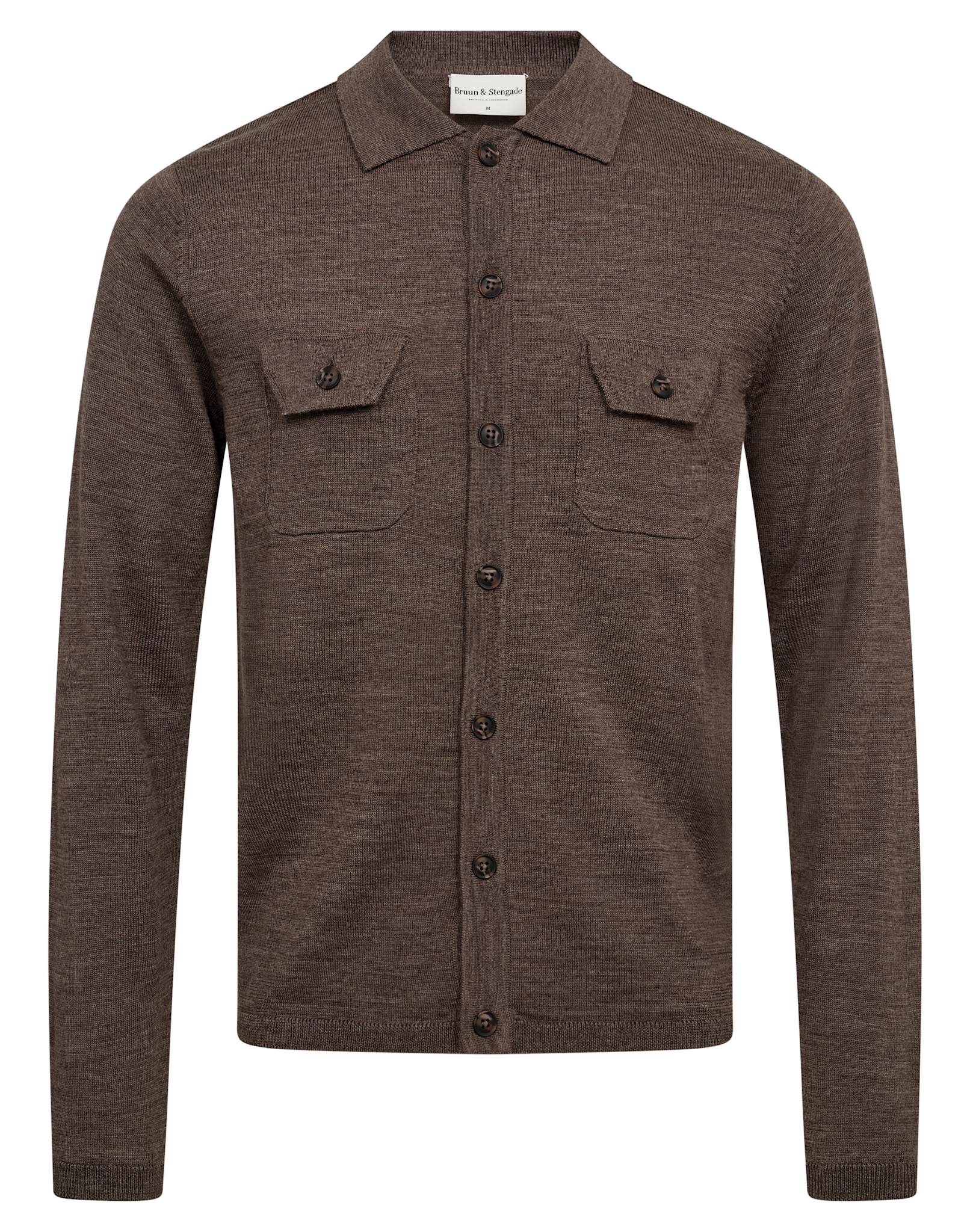 BS Zaouma Regular Fit Knitwear - Dark Brown