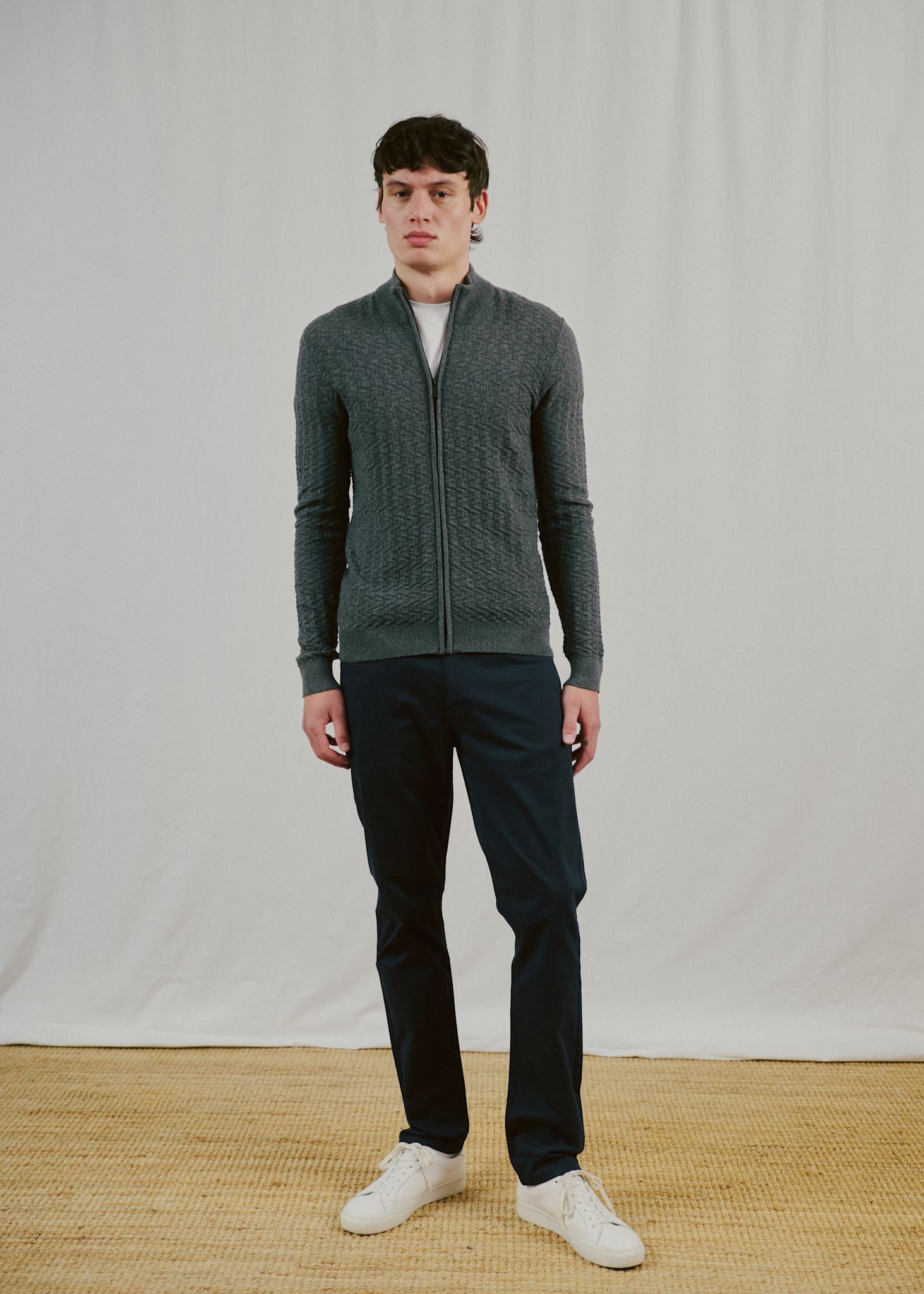 BS Mastor Regular Fit Strik - Grey