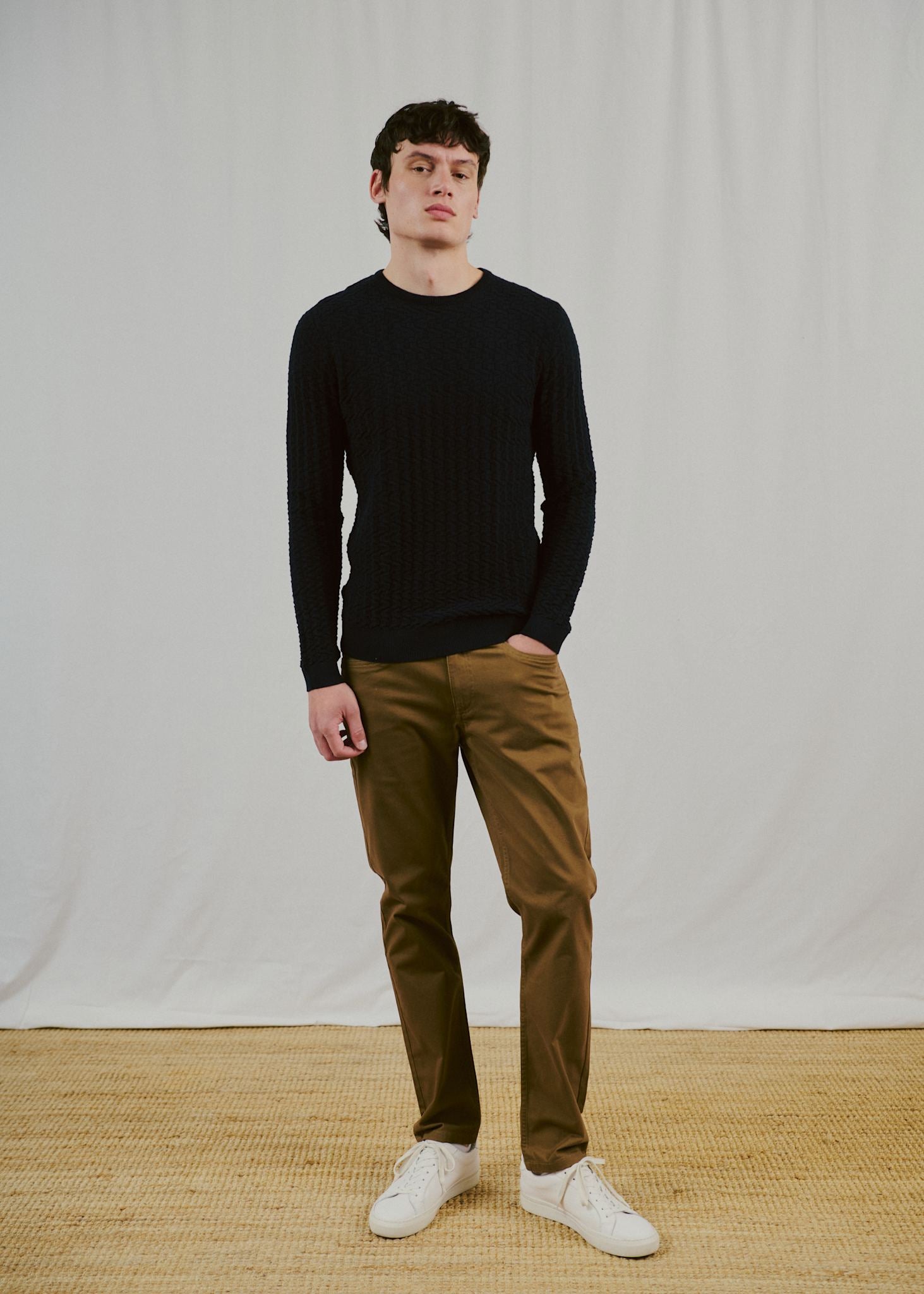 BS Kergueleu Regular Fit Knitwear - Navy