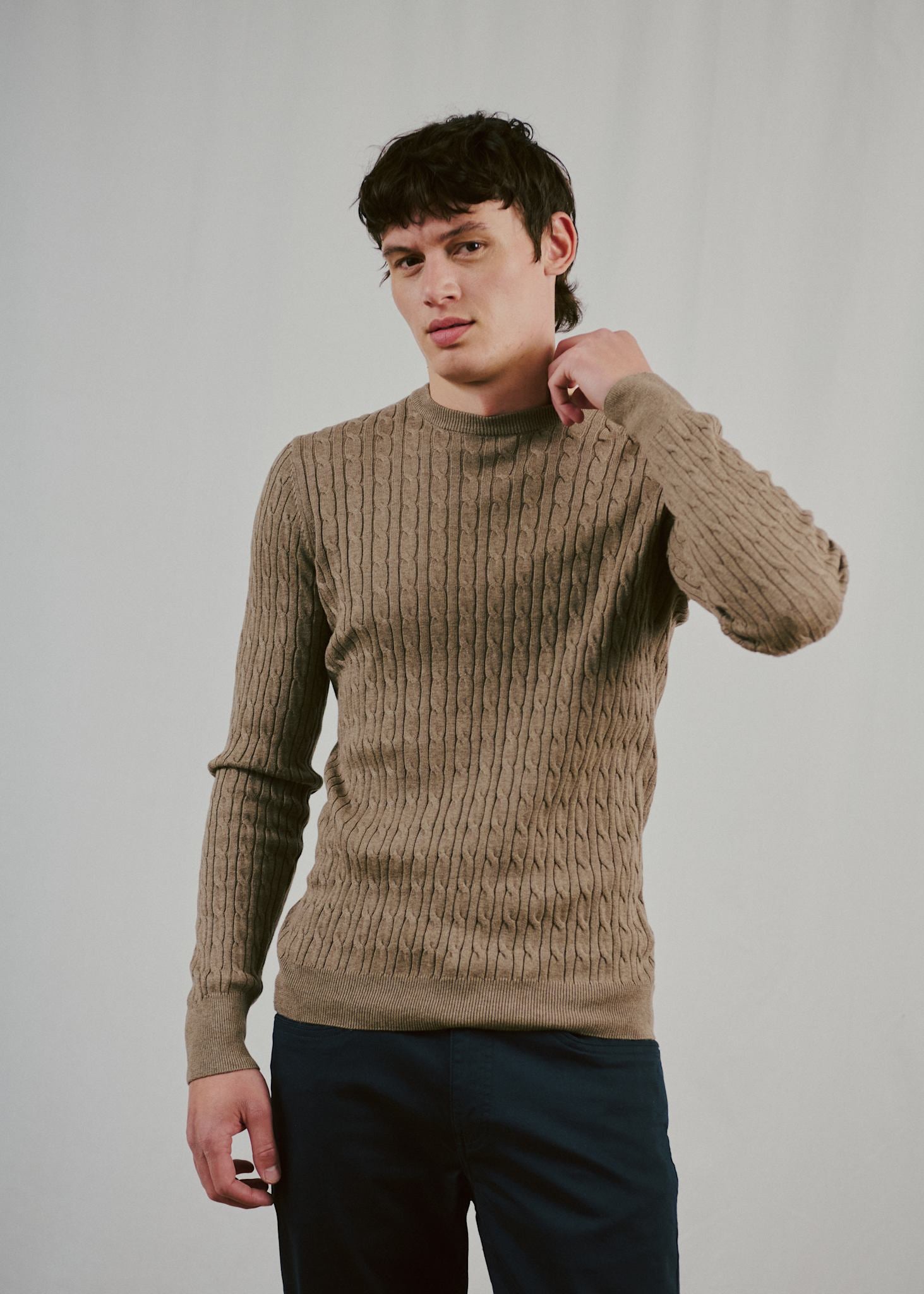 BS Guizchou Regular Fit Knitwear - Brown