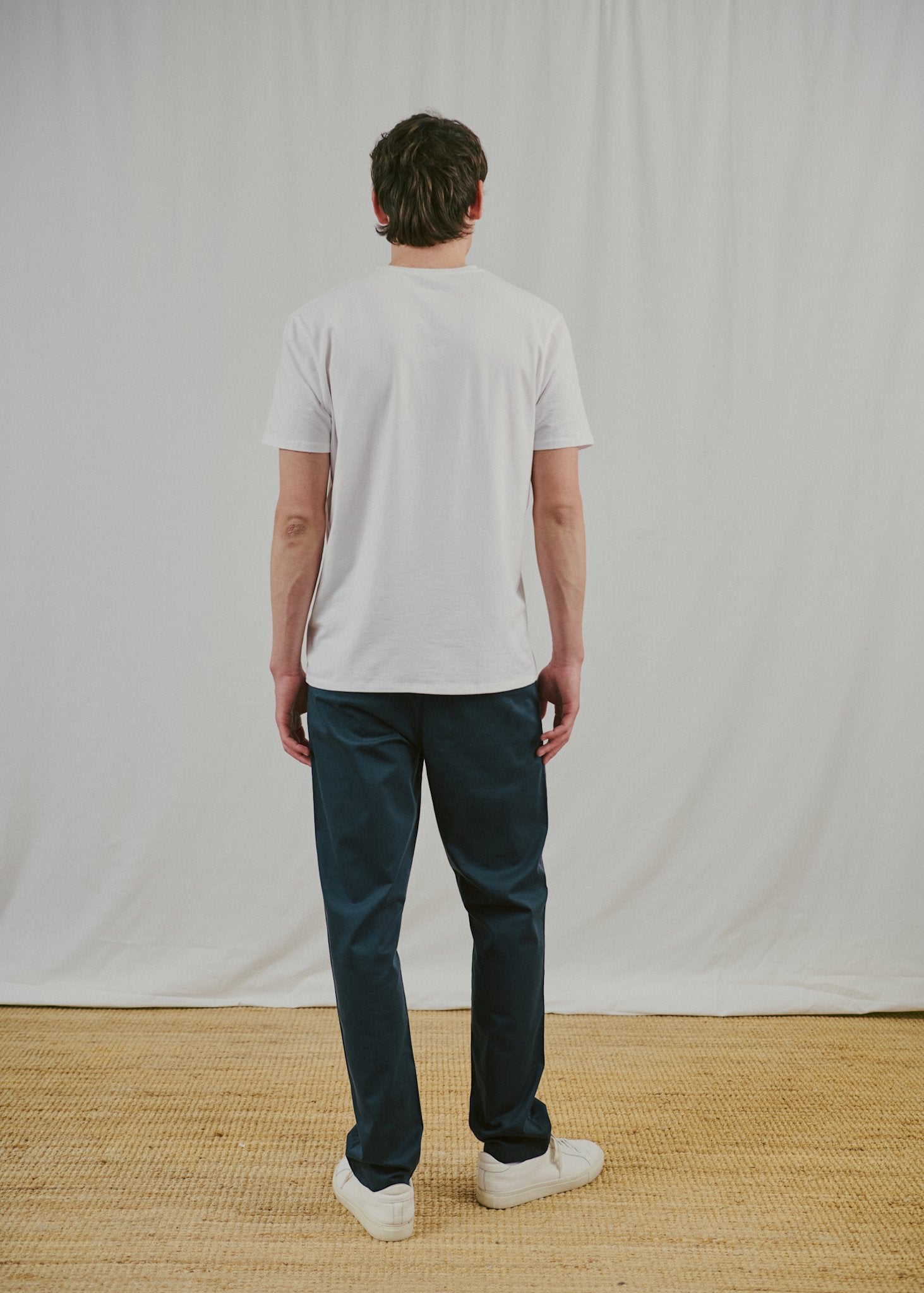 BS Mizan Regular Fit Chinos - Navy