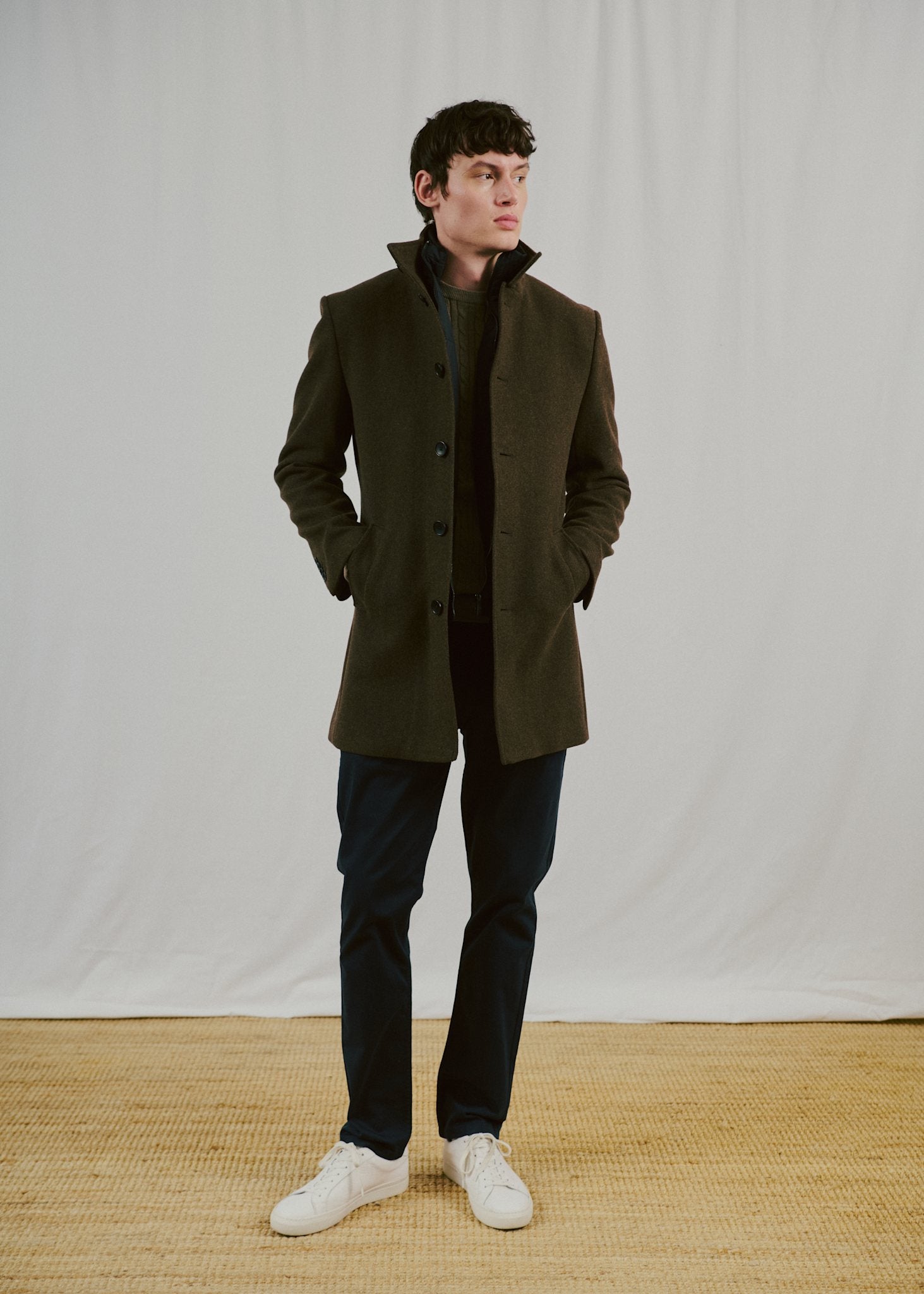 BS Ontario Slim Fit Frakke - Brown