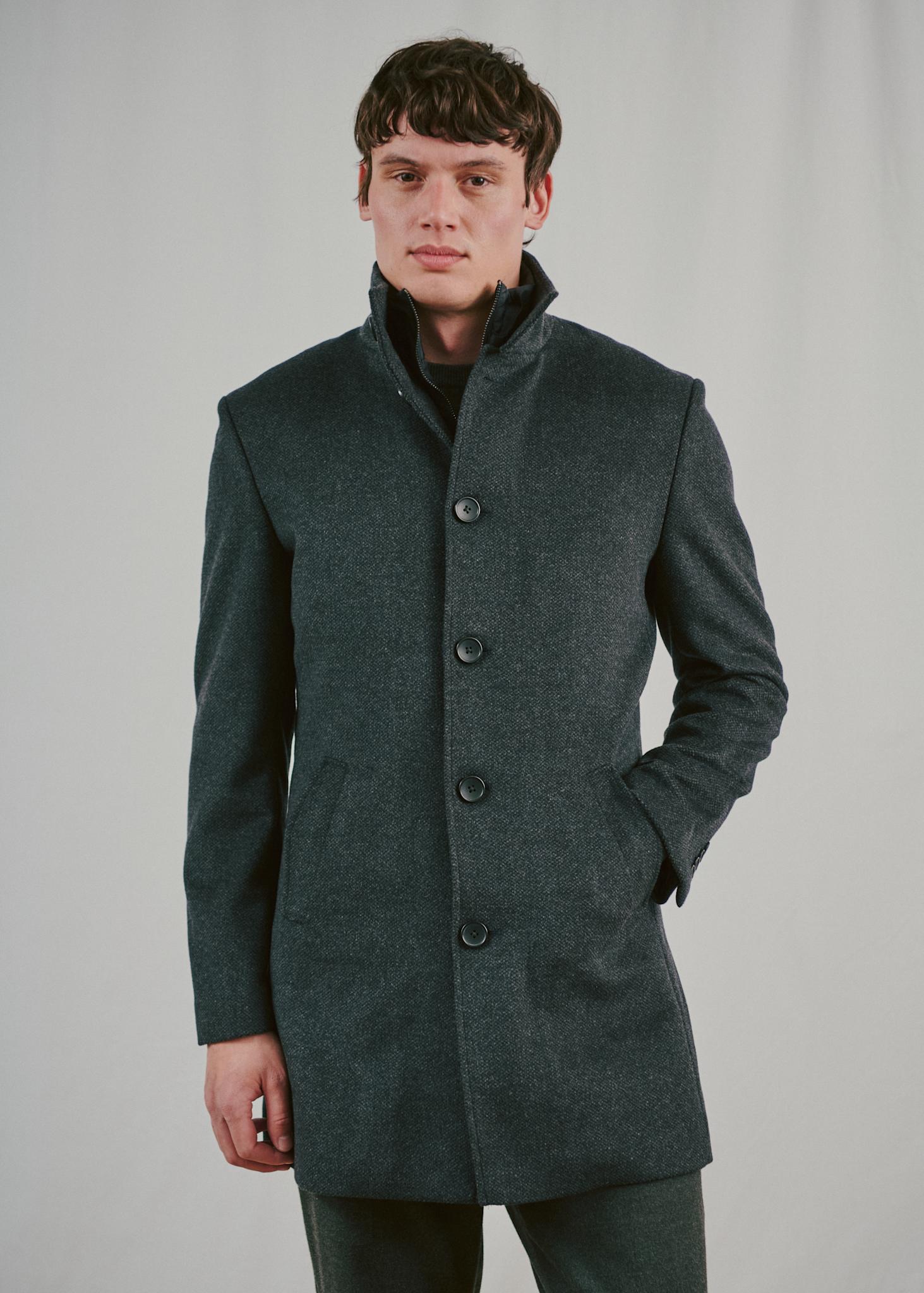 BS Ontario Slim Fit Frakke - Dark Grey