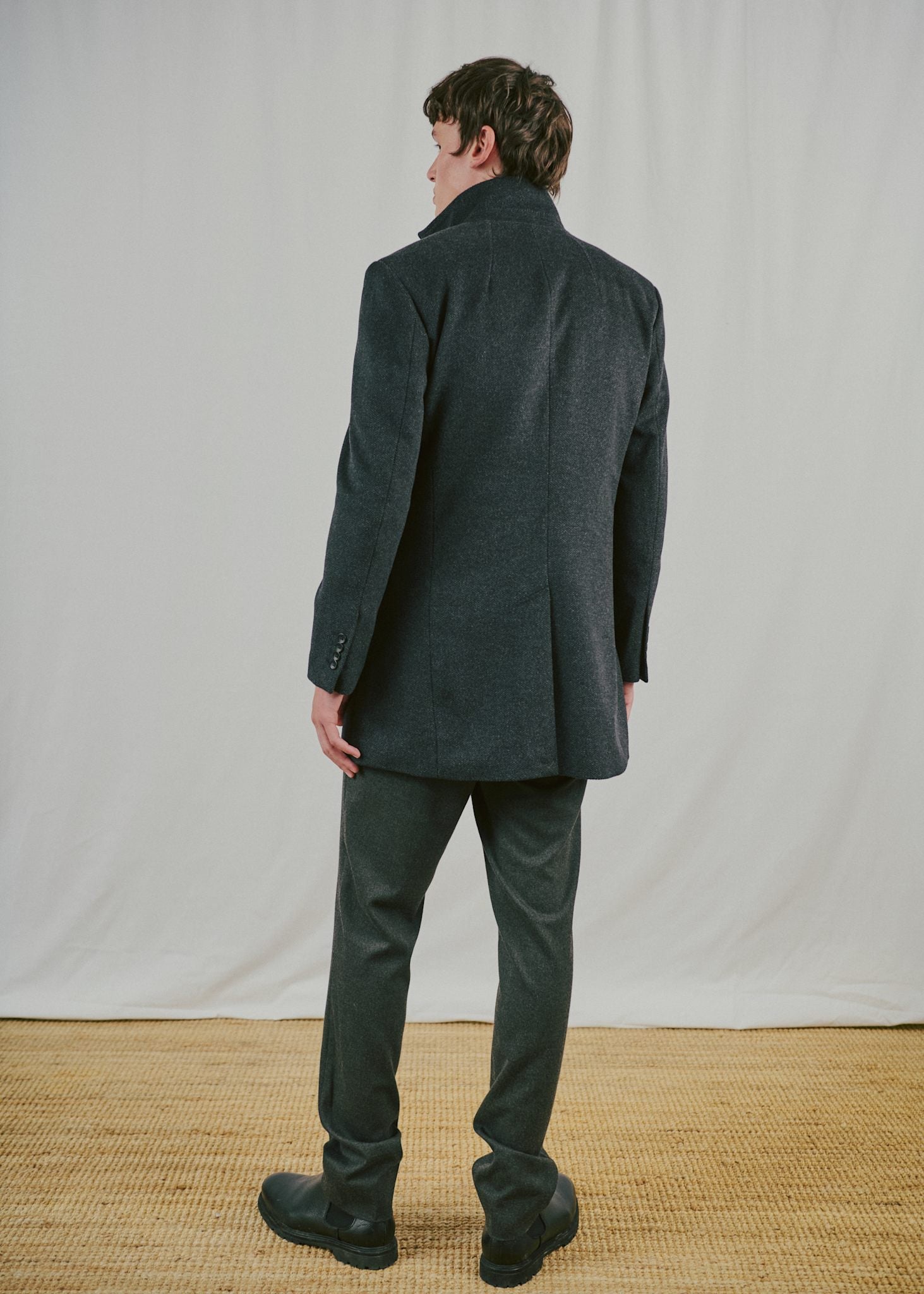 BS Ontario Slim Fit Frakke - Dark Grey