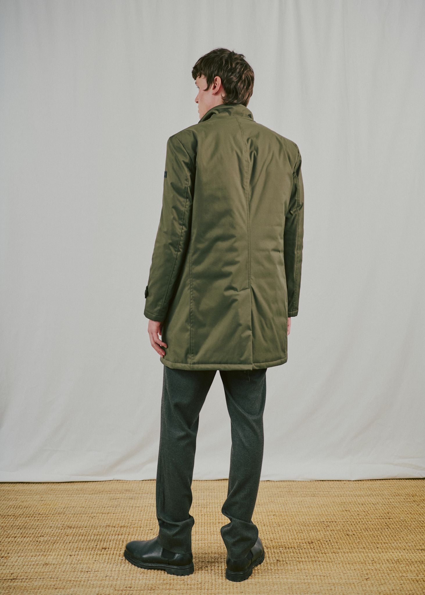 BS Bedford Slim Fit Frakke - Army