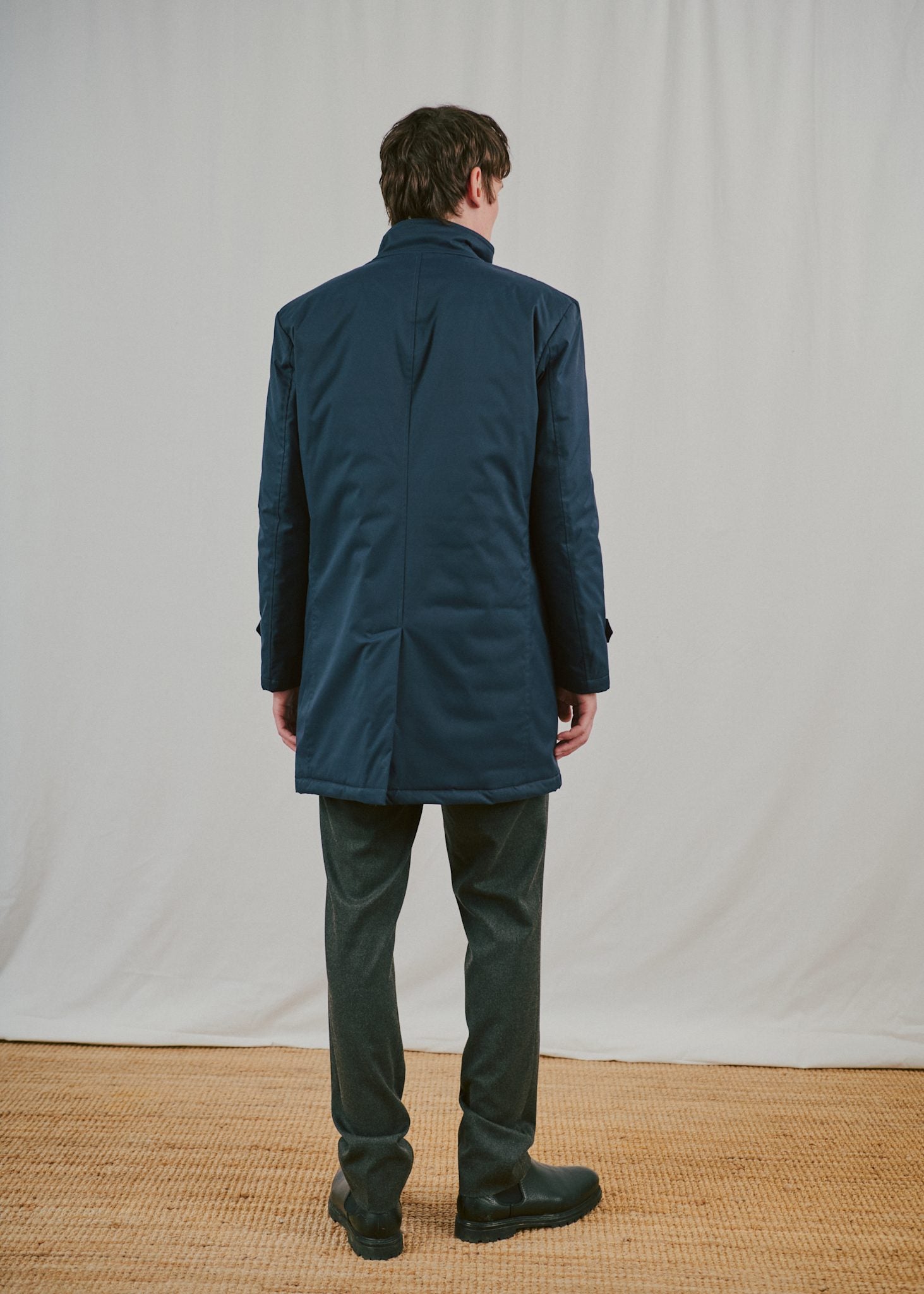 BS Bedford Slim Fit Frakke - Navy