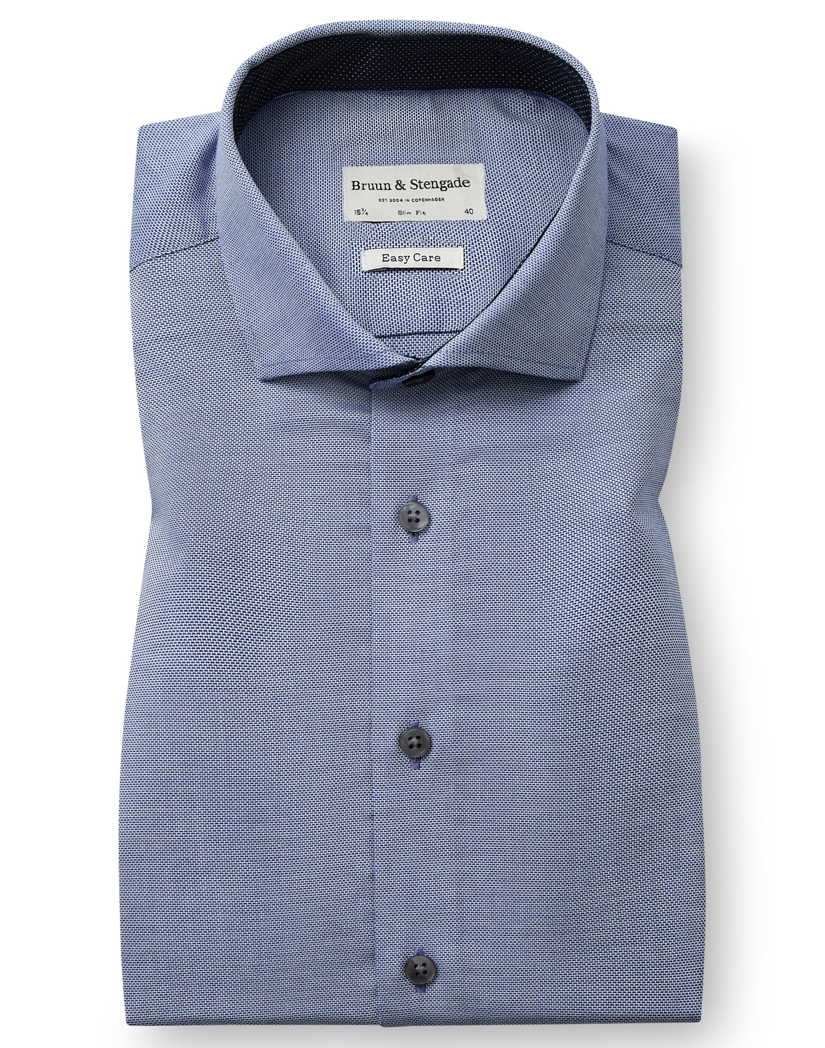 BS Ottolenghi Slim Fit Skjorte - Blue