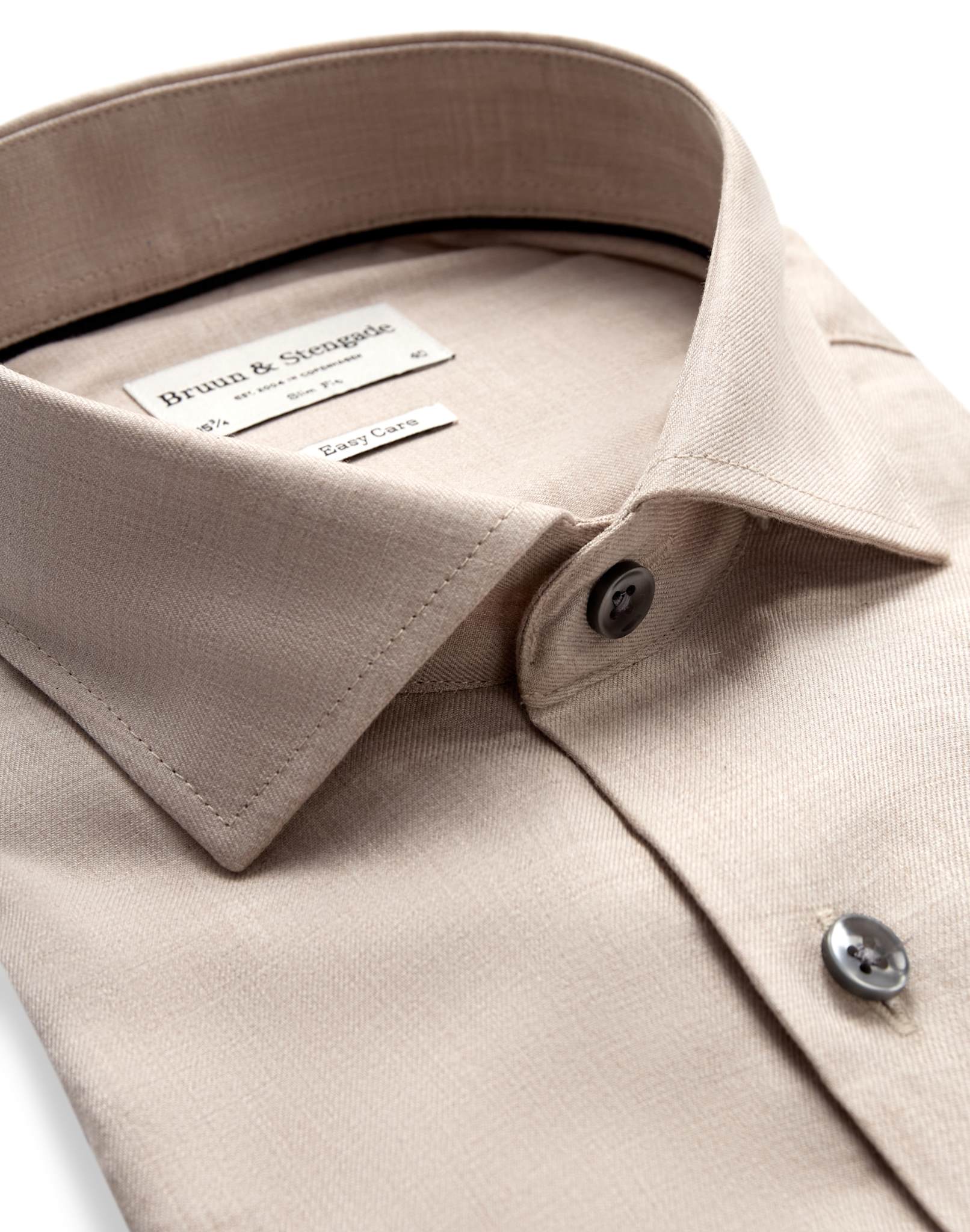 BS Chapmann Slim Fit Shirt - Sand