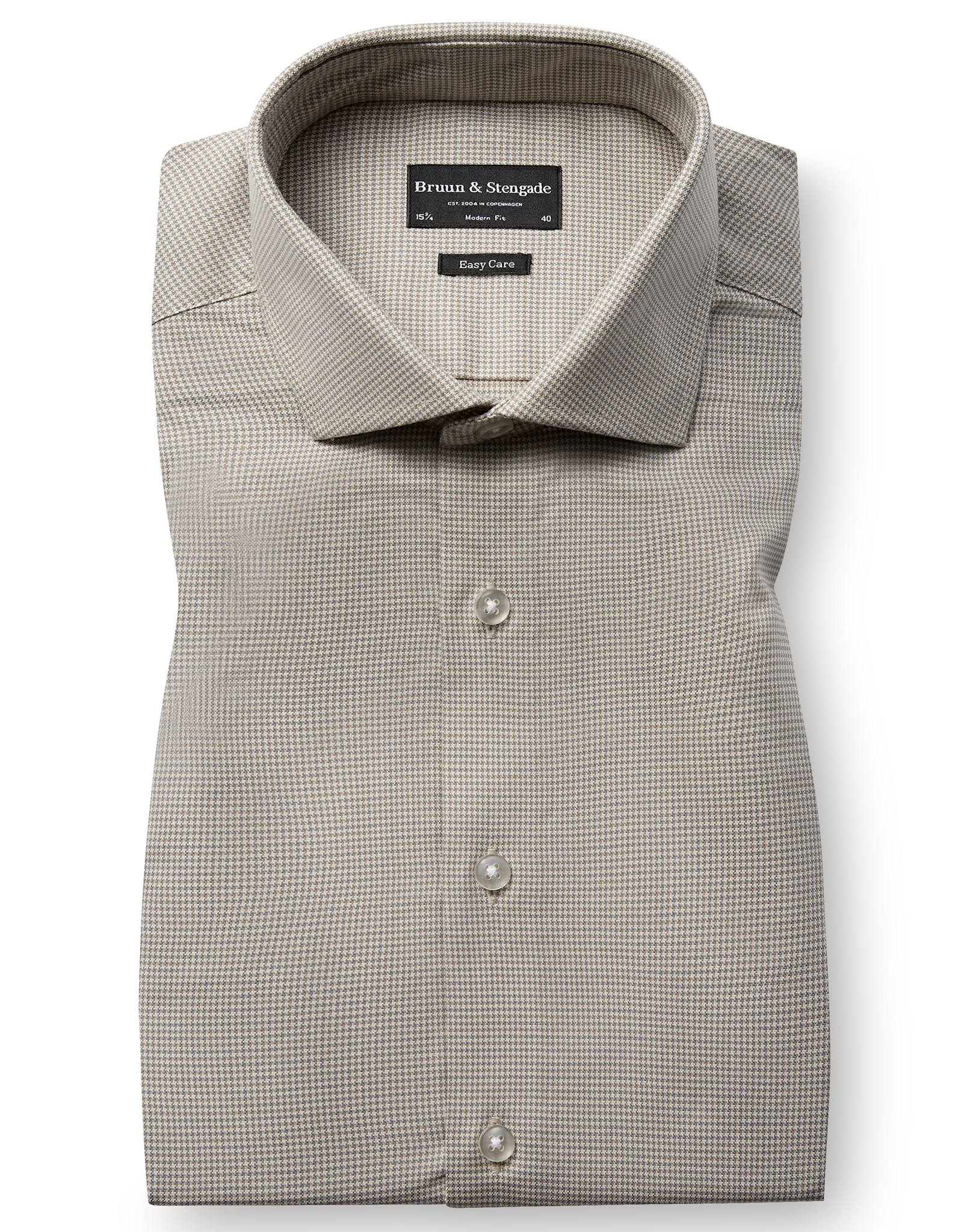 BS Thornborg Modern Fit Skjorte - Grey