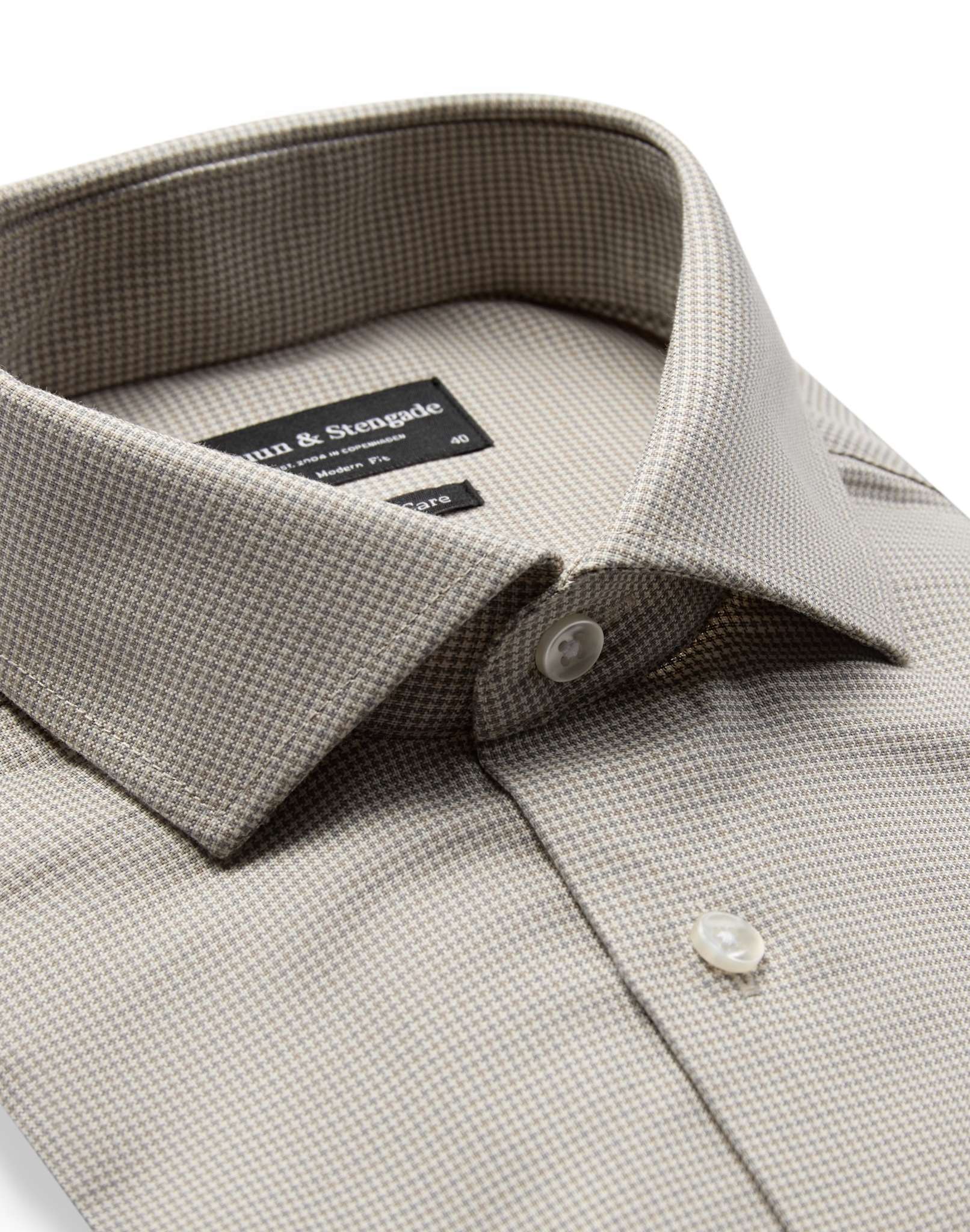BS Thornborg Modern Fit Skjorte - Grey