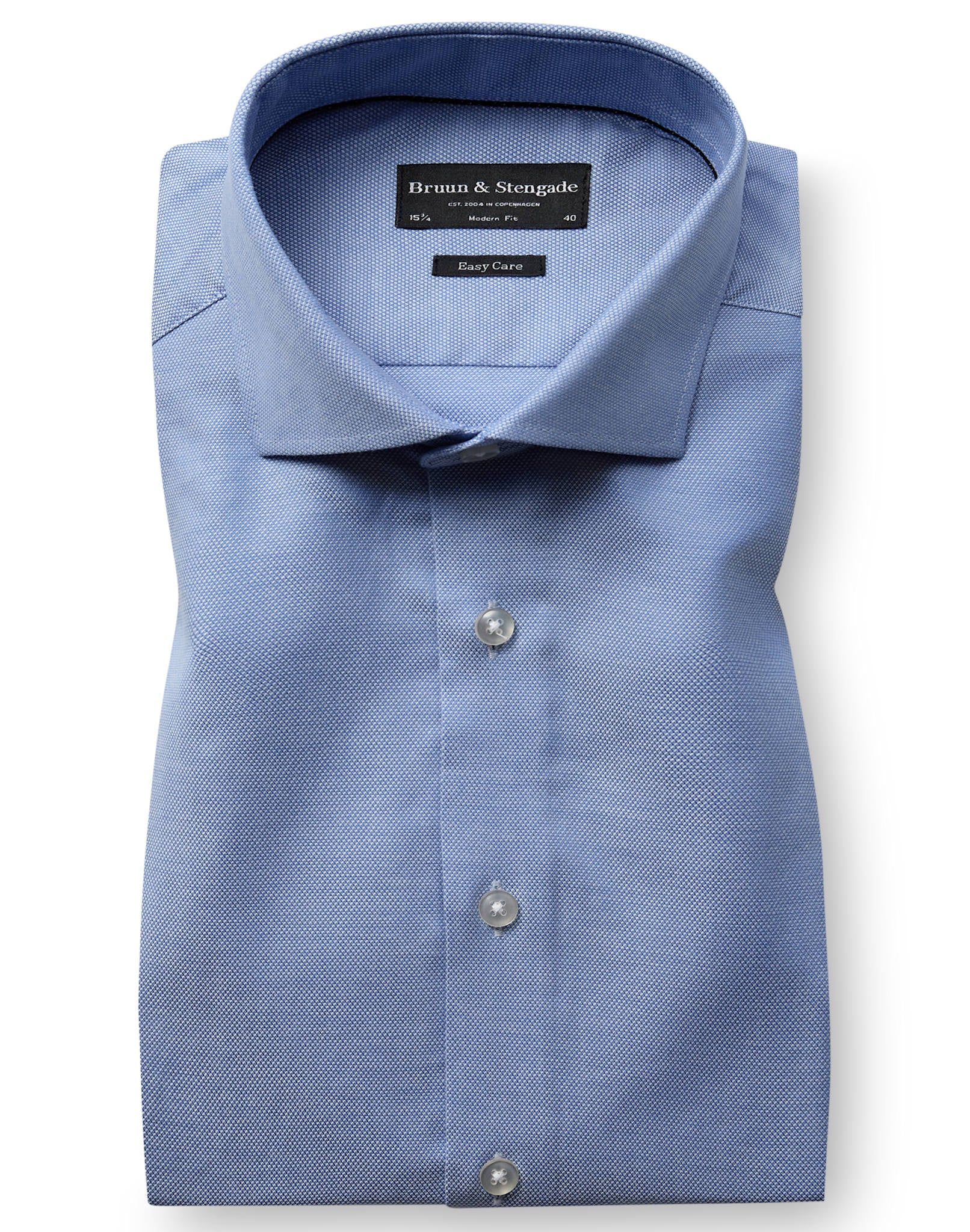 BS Herge Modern Fit Skjorte - Light Blue
