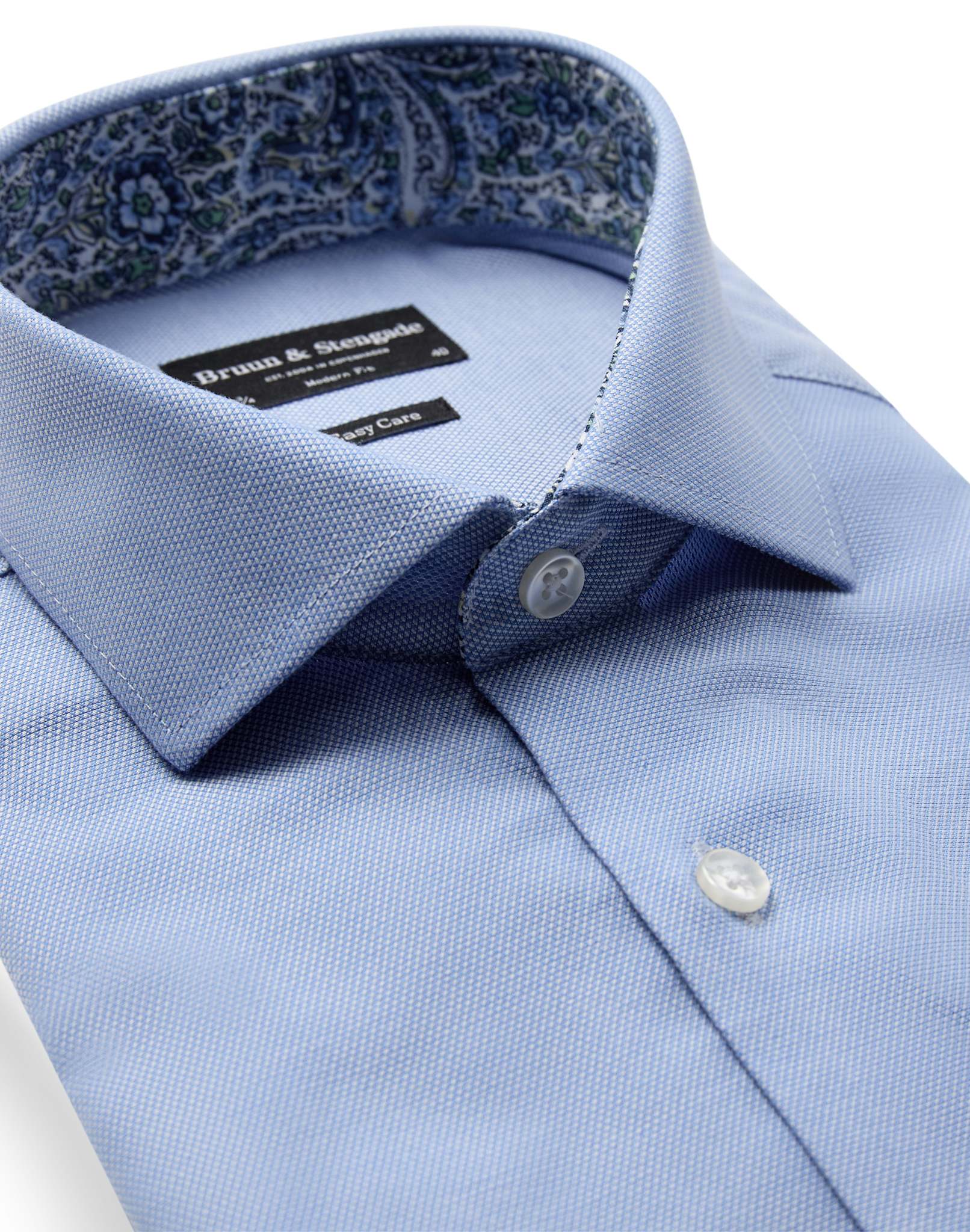BS Aekosson Modern Fit Shirt - Light Blue