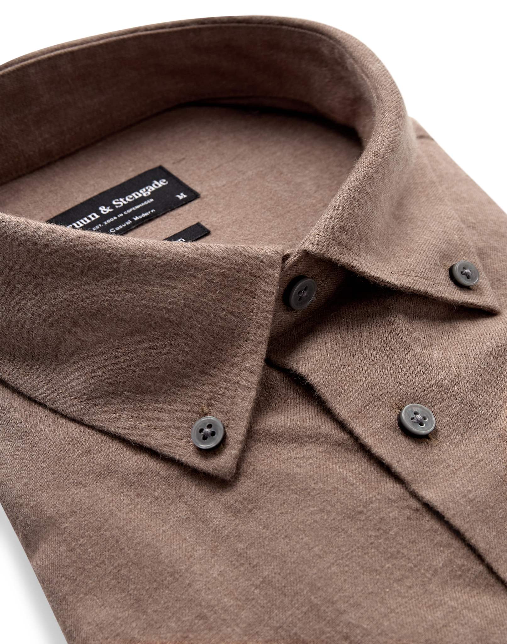 BS Akihito Casual Modern Fit Skjorte - Brown