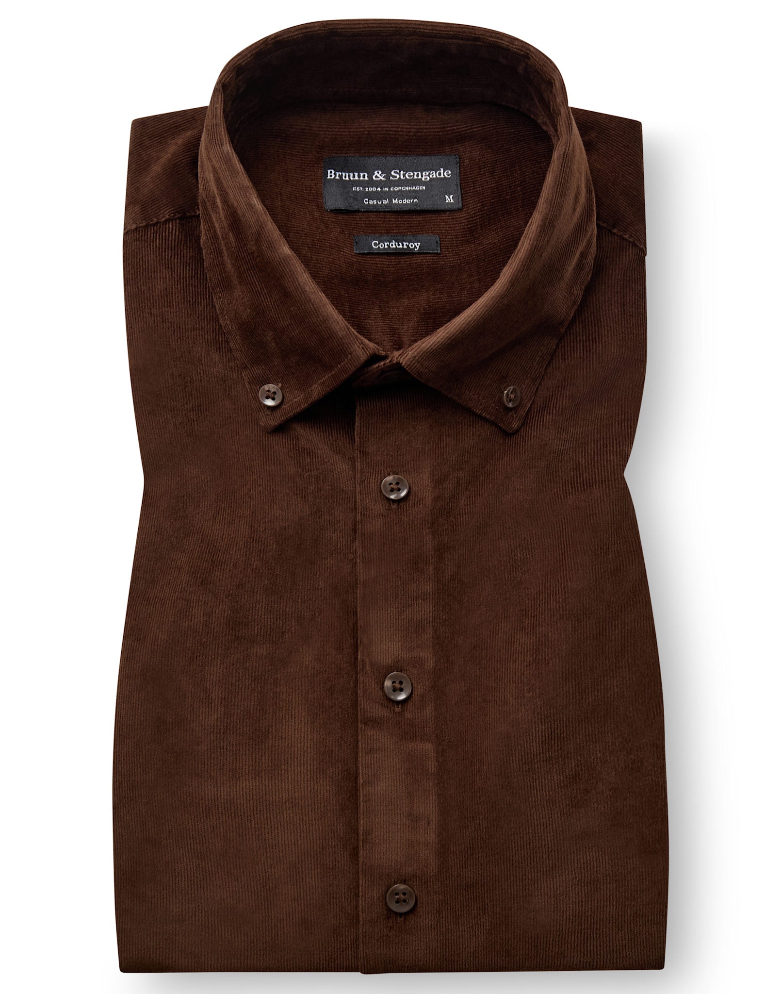 BS Osei Casual Modern Fit Skjorte - Brown
