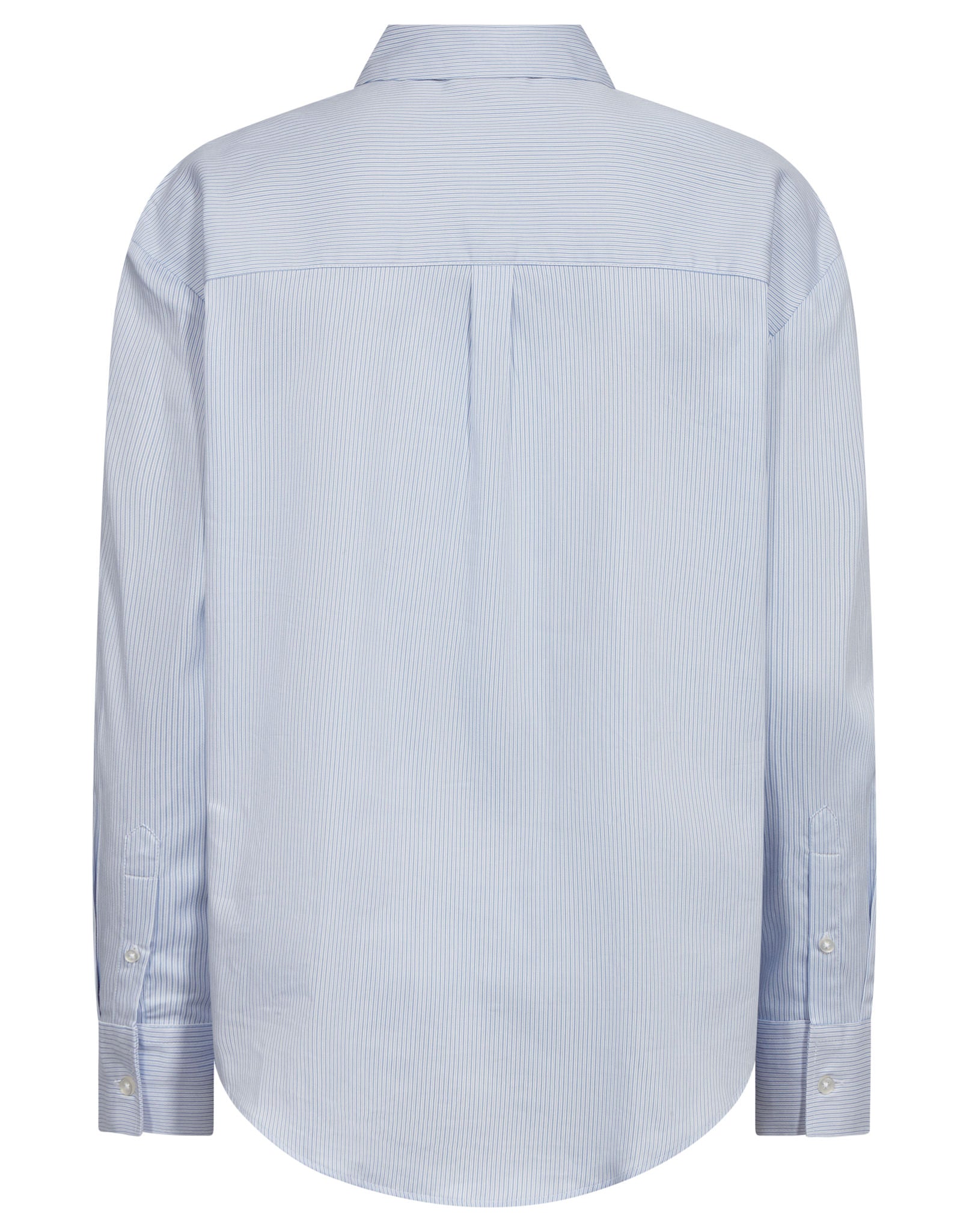 BS Elsie Regular Fit Skjorte - Light Blue/White