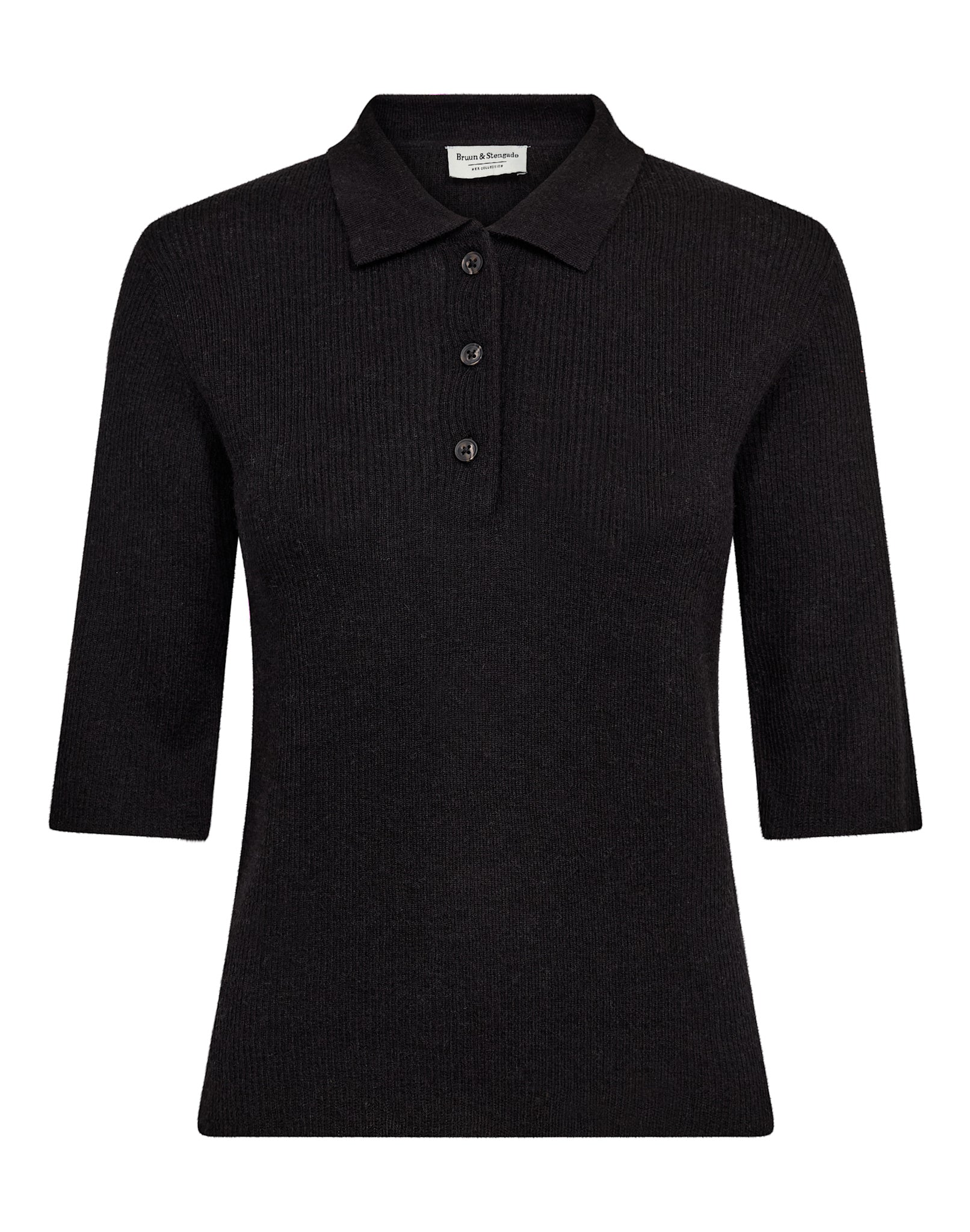 BS Agna Regular Fit Strik - Black