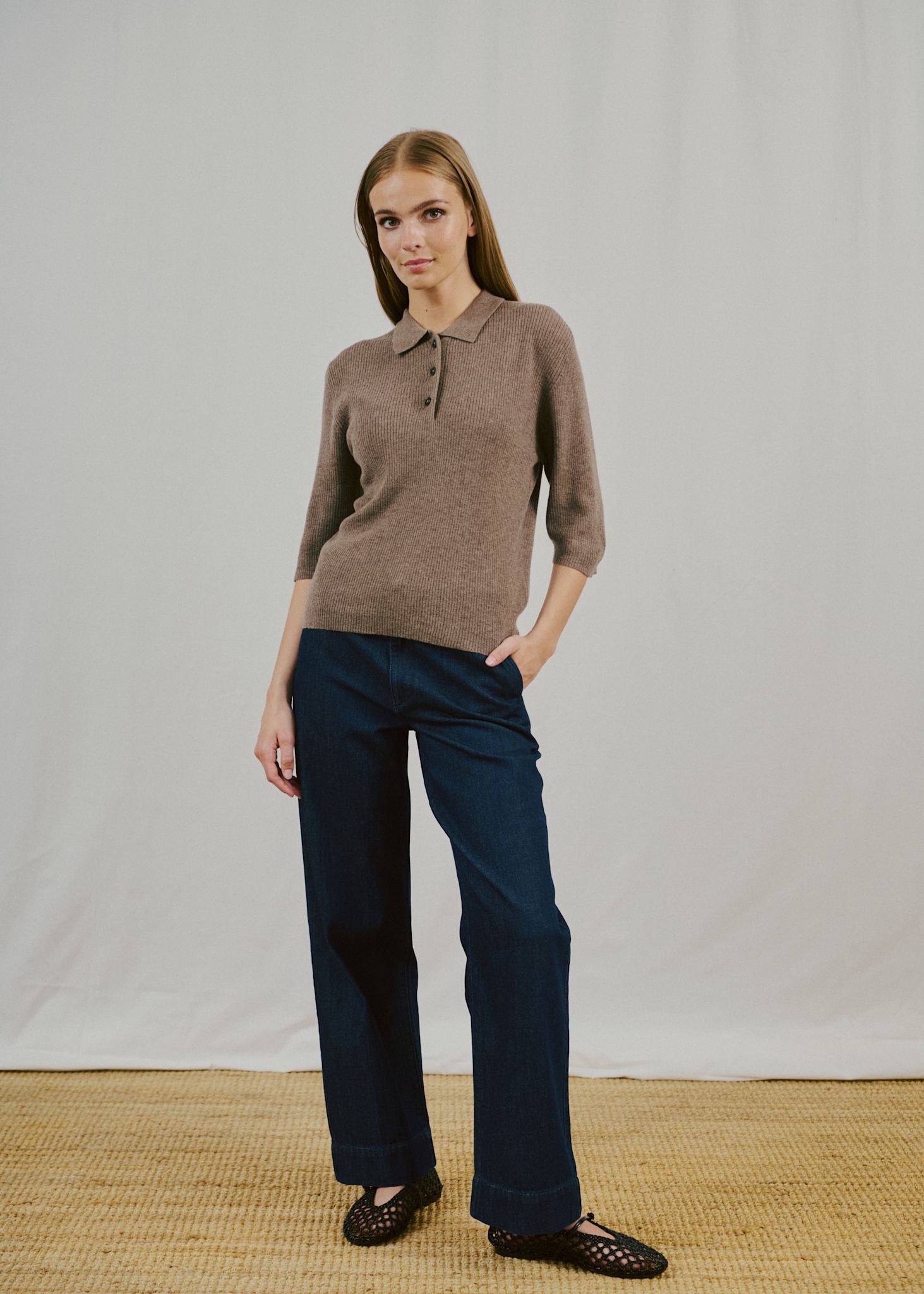 BS Agna Regular Fit Strik - Mole