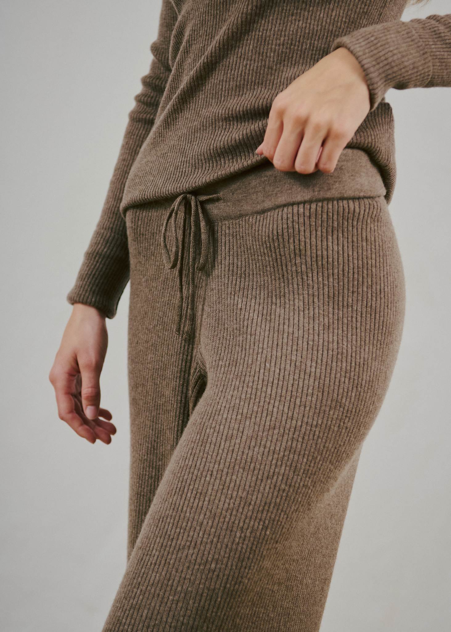 BS Agathe Regular Fit Bukser - Mole
