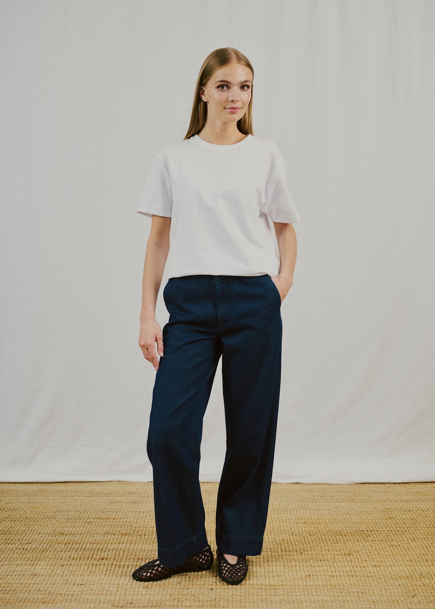 BS Coco Regular Fit Pants - Navy