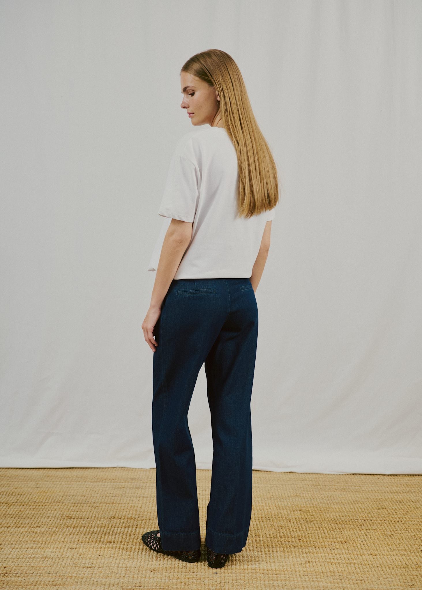 BS Coco Regular Fit Pants - Navy