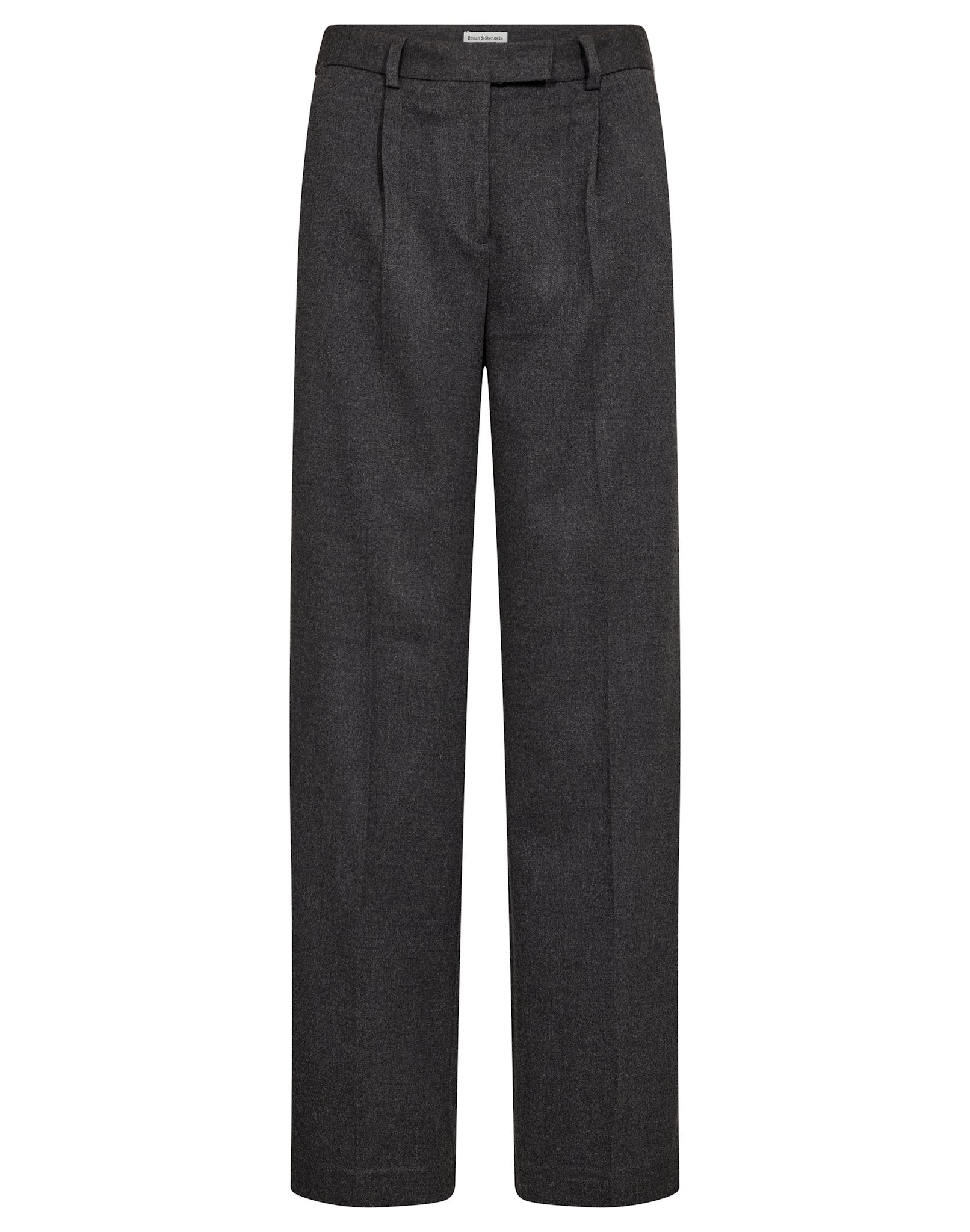 BS Elfrida Regular Fit Habitbukser - Dark Grey