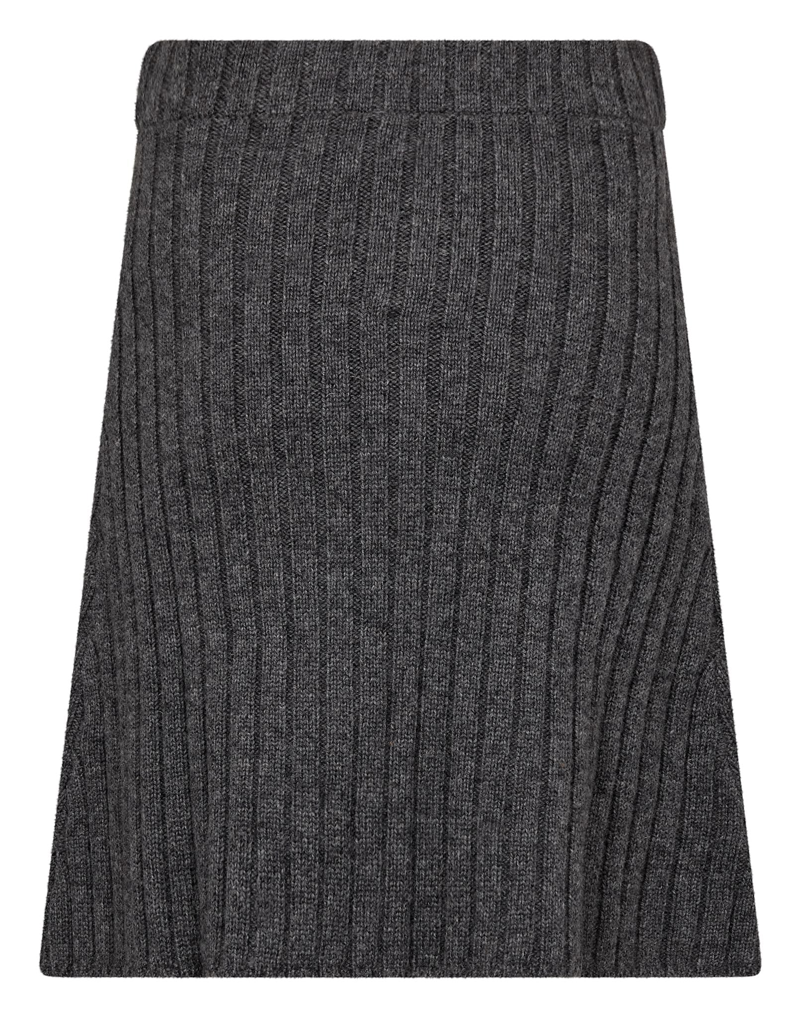 BS Katinka Regular Fit Nederdel - Dark Grey