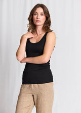 BS Charlotte Regular Fit Top - Black