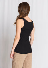 BS Charlotte Regular Fit Top - Black