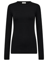 BS Margrethe Langærmet T-Shirt - Black