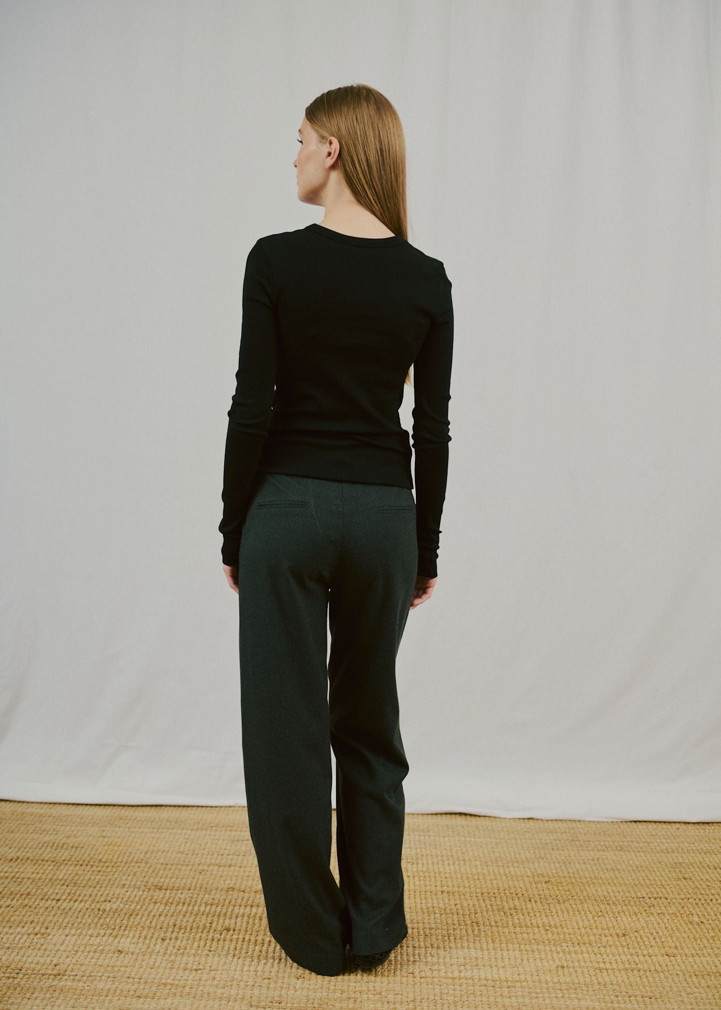 BS Margrethe Langærmet T-Shirt - Black