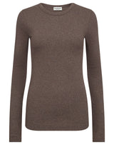 BS Margrethe Langærmet T-Shirt - Brown